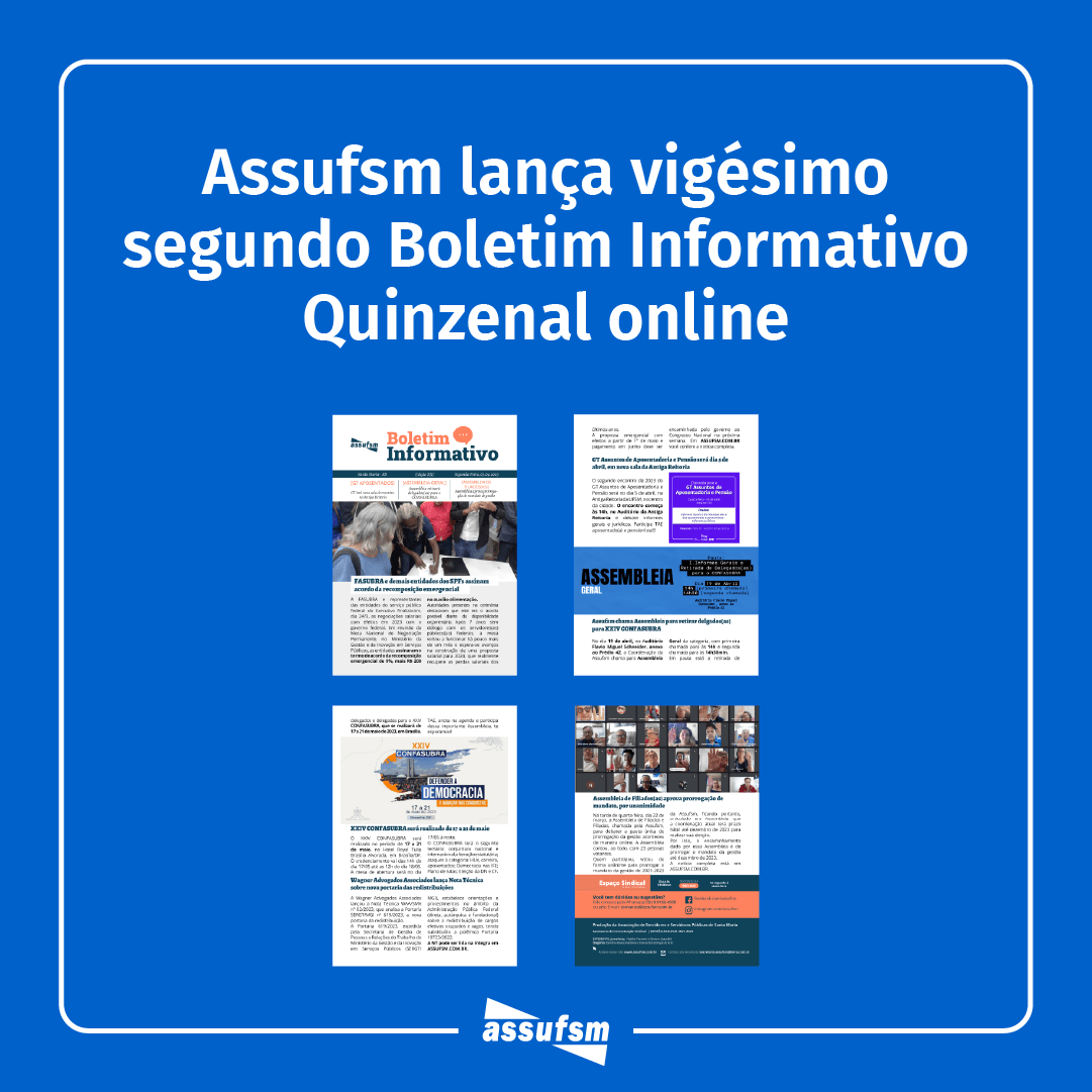 Boletim Informativo 22