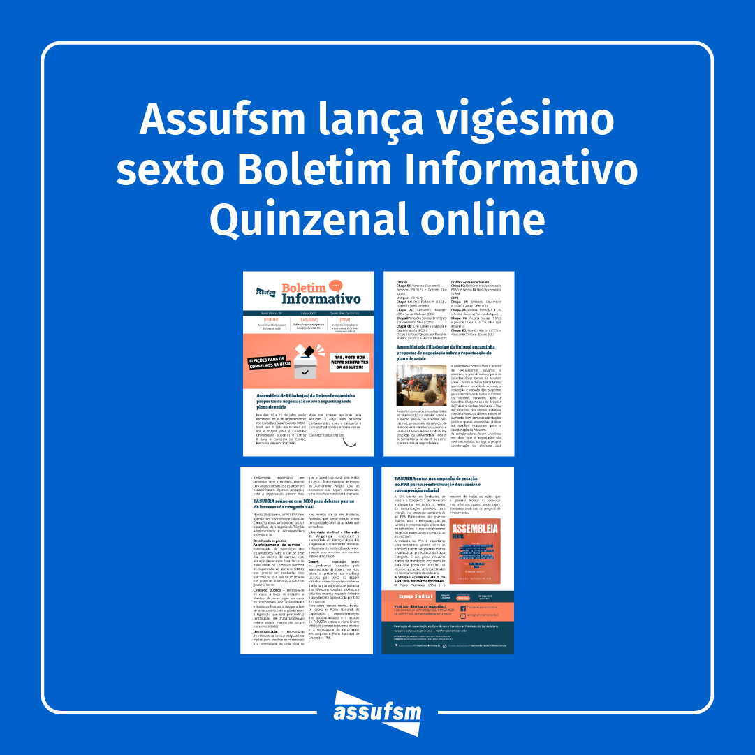 Boletim Informativo 26