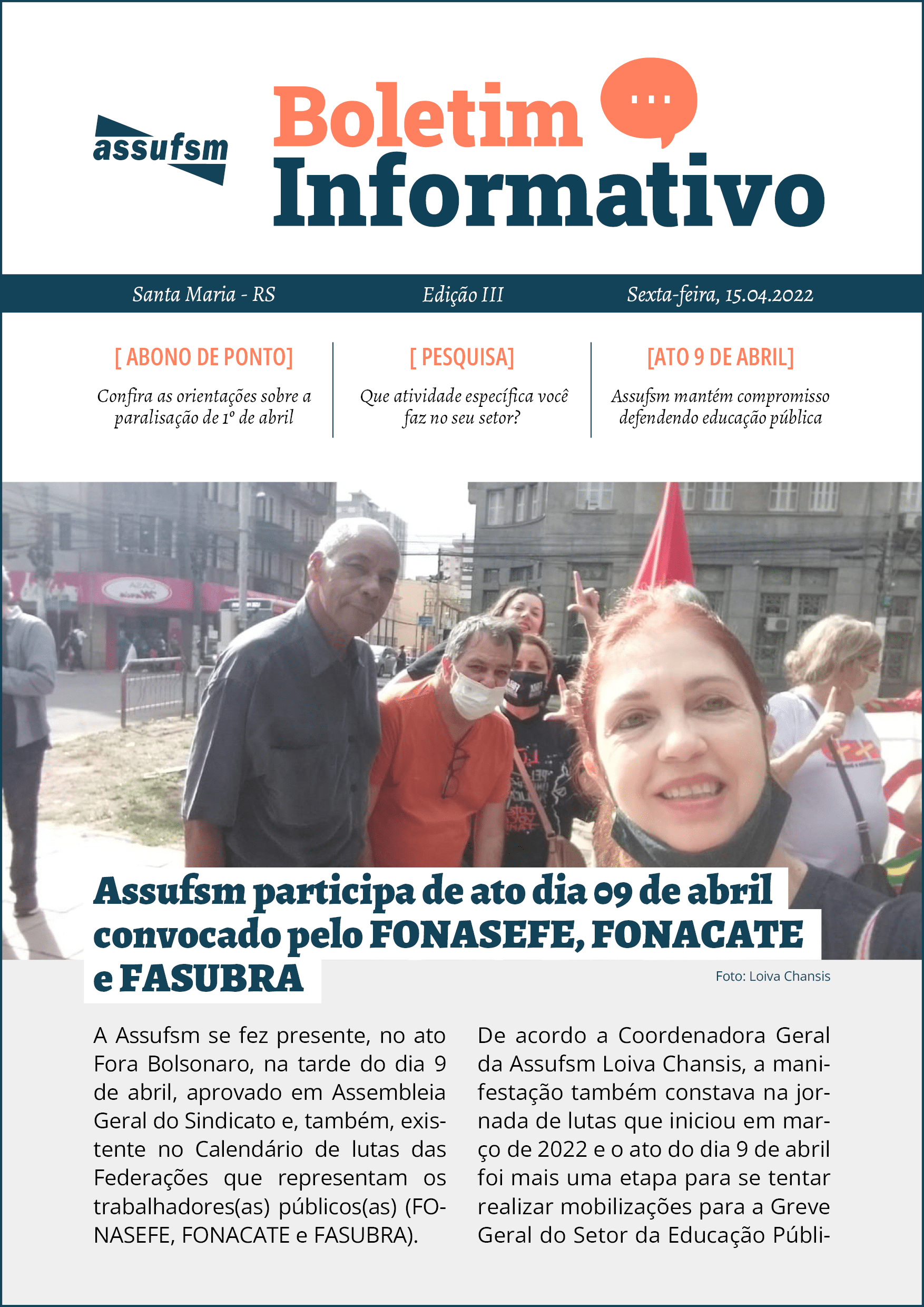 Boletim Informativo 03