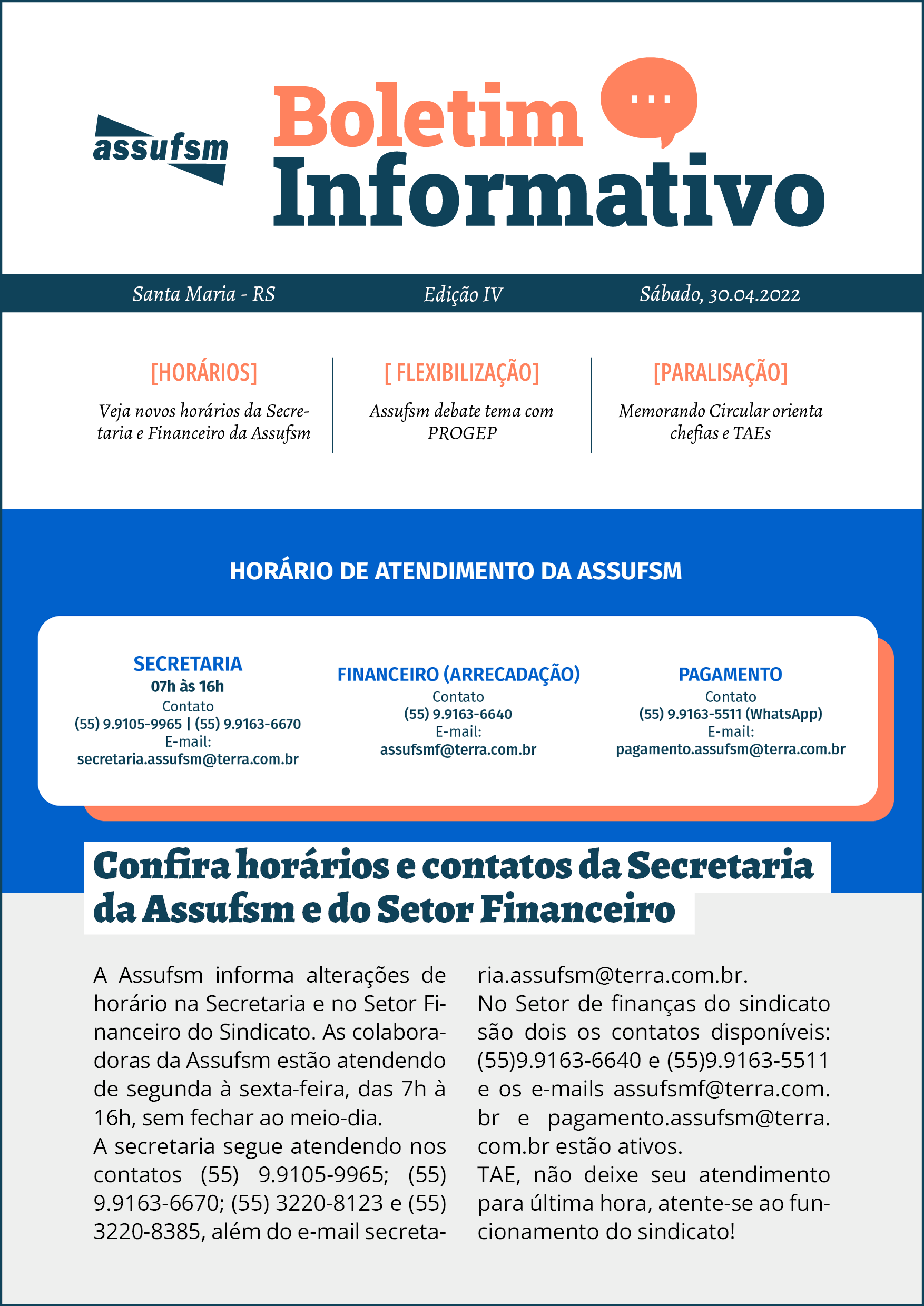 Boletim Informativo 04