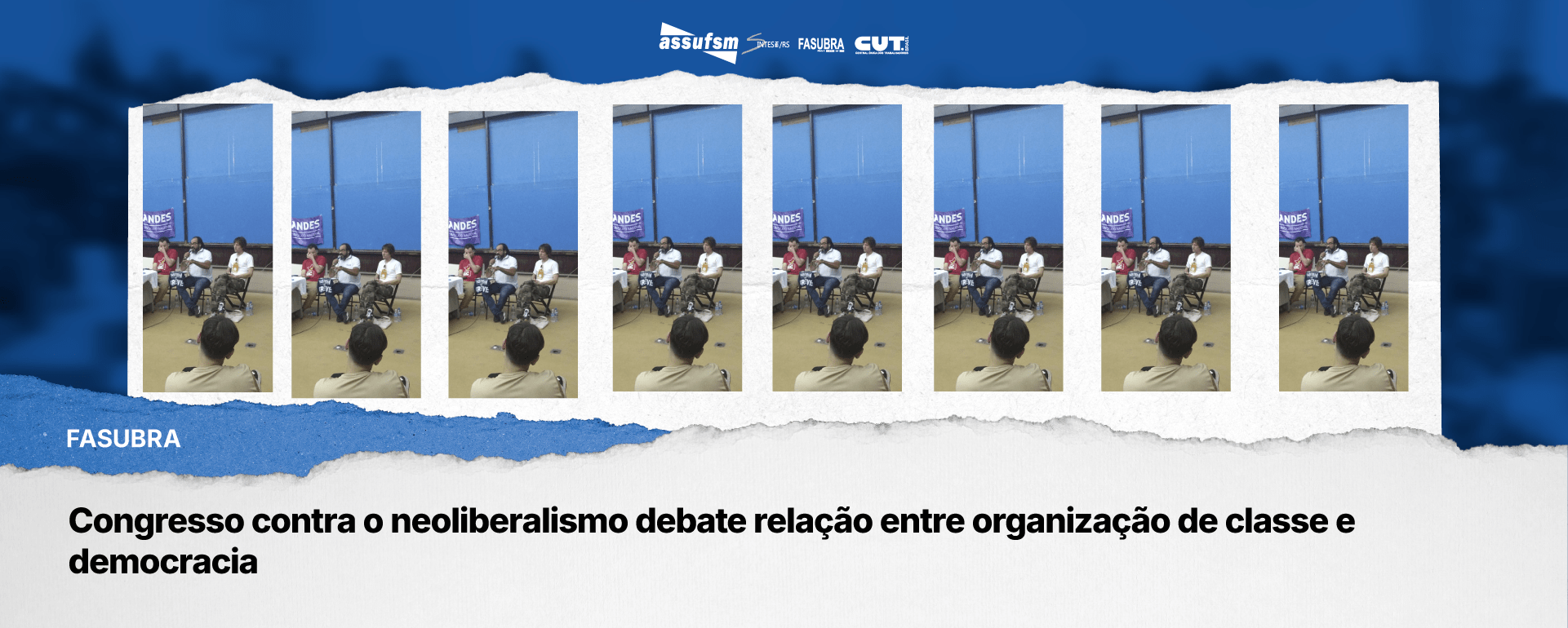 Congresso contra o neoliberalismo debate relação entre organização de classe e democracia