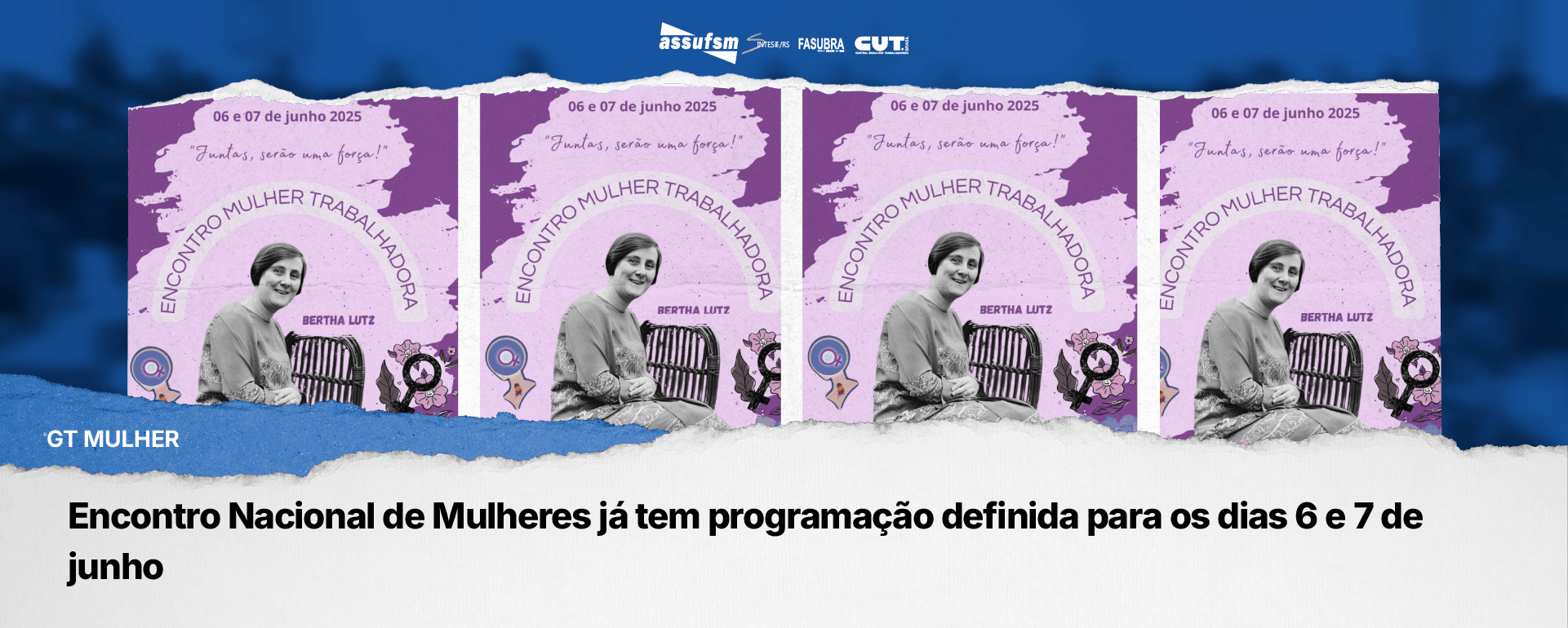 Encontro Nacional de Mulheres já tem programação definida para os dias 6 e 7 de junho