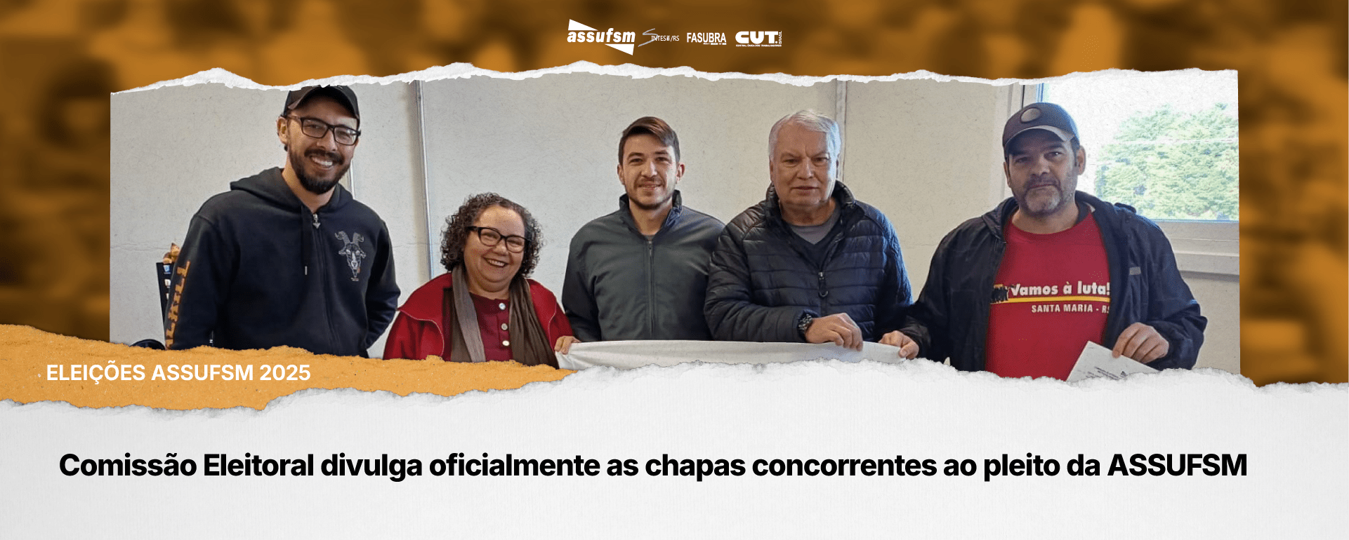 Comissão Eleitoral divulga oficialmente as chapas concorrentes ao pleito da ASSUFSM