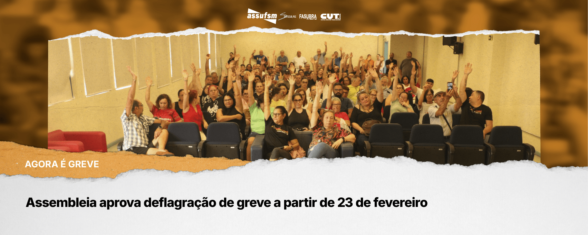 Assembleia aprova deflagração de greve a partir de 23 de fevereiro