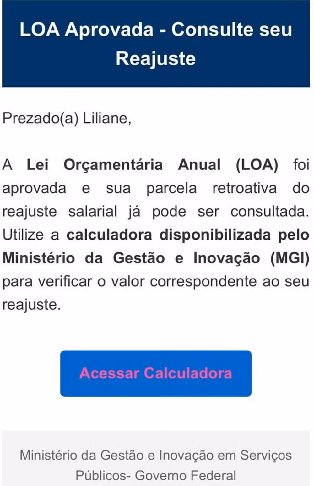 Novo golpe contra servidores(as) envolve ‘calculadora de reajuste’; entenda como funciona