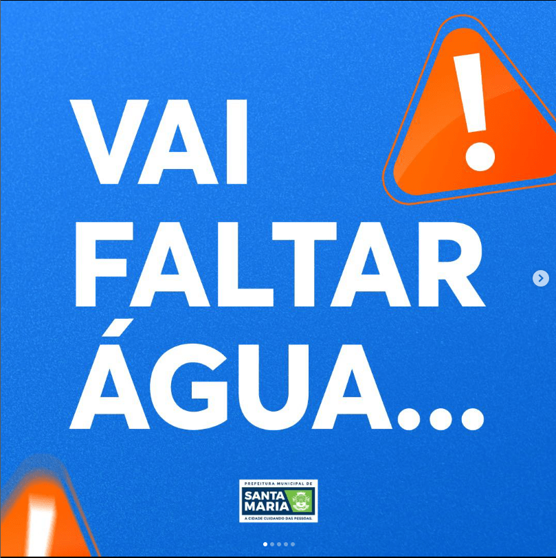 Santa Maria decreta situação de emergência no Município em função da estiagem