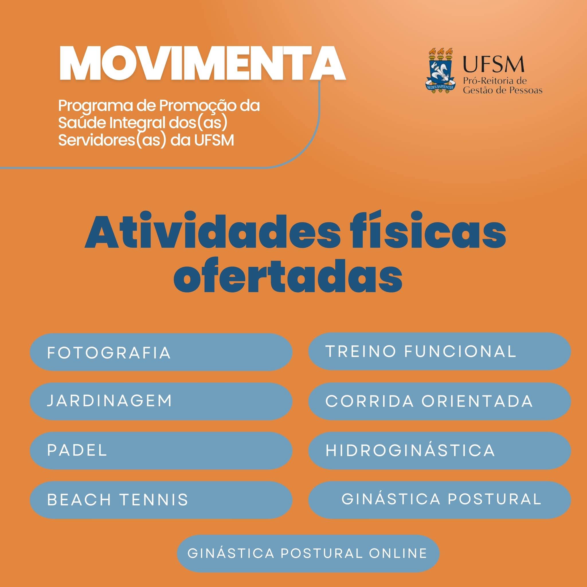 PROGEP promove programa de saúde integrada para funcionalismo público da UFSM