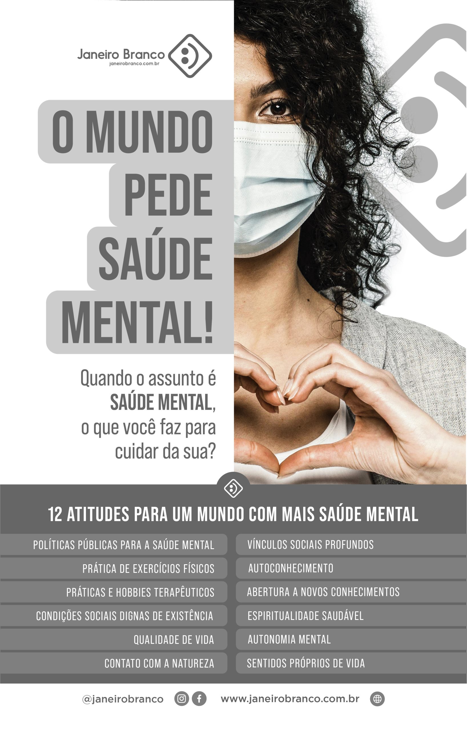 Janeiro Branco: ASSUFSM apoia essa campanha