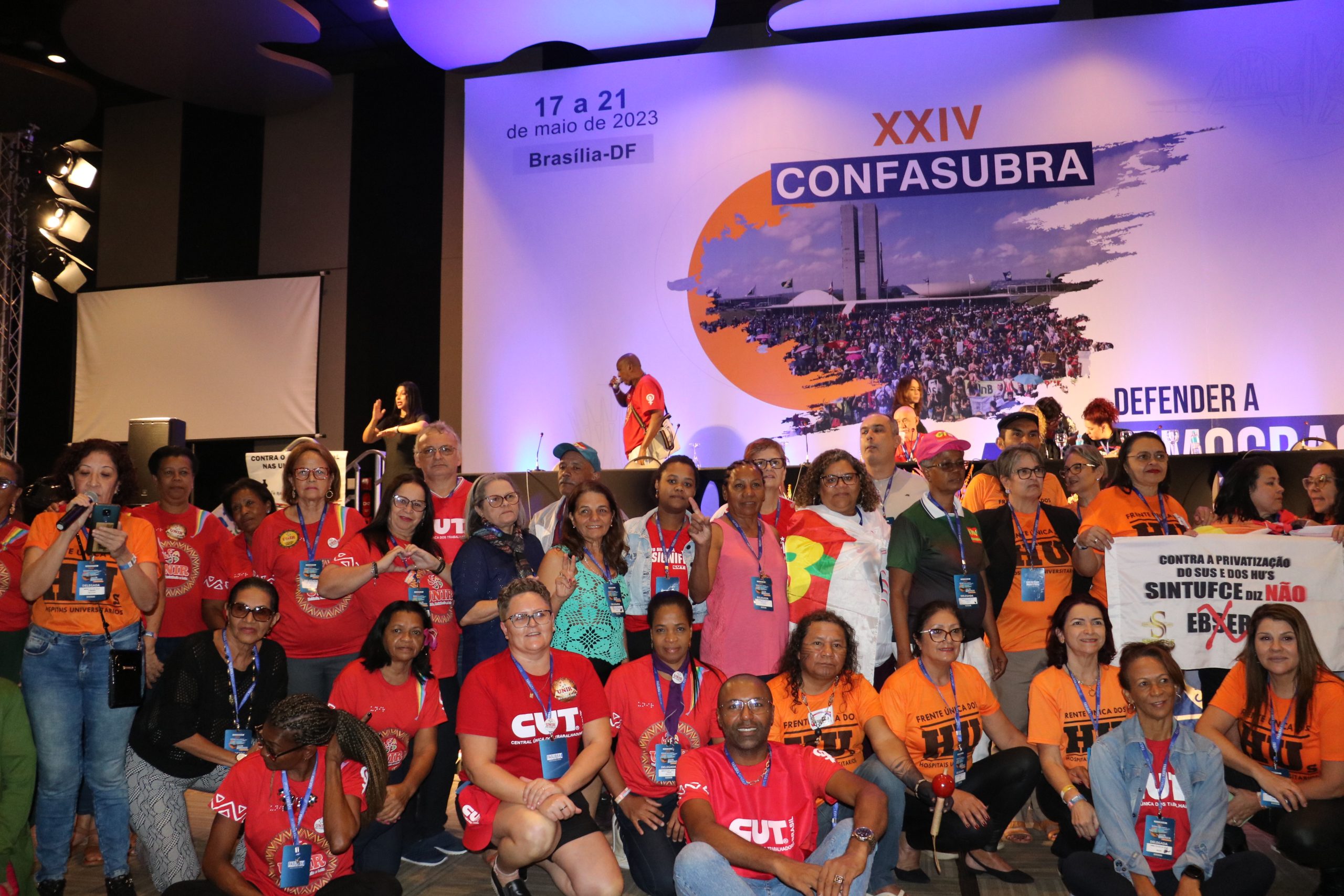 Penúltimo dia de XXIV CONFASUBRA inicia com Plenária Final e debate temas de GTs, HU’s, democracia às Universidades, conjuntura, alteração de regimento e mais pautas; confira