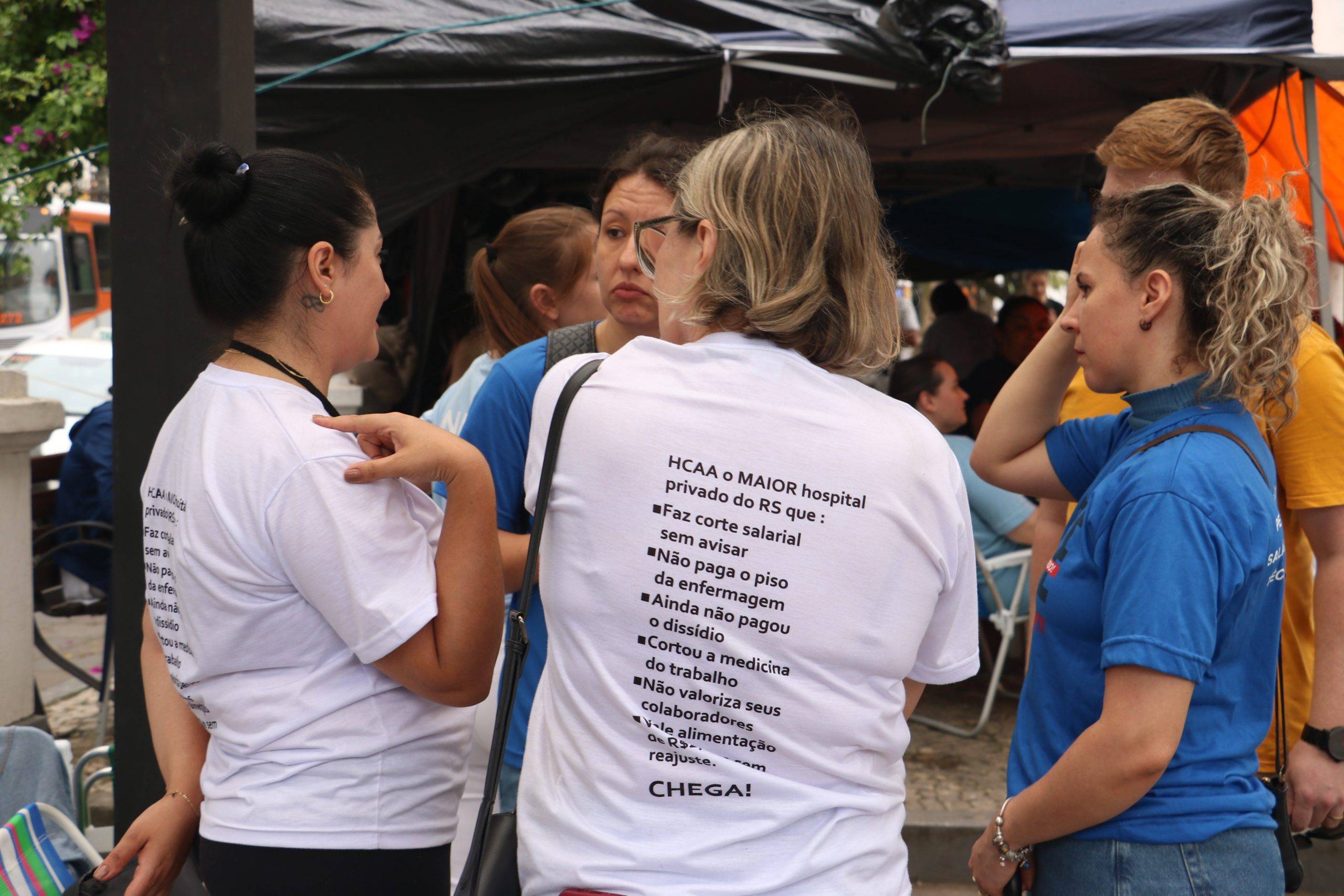 Assufsm apoia a greve dos Técnicos em Enfermagem do Hospital Caridade