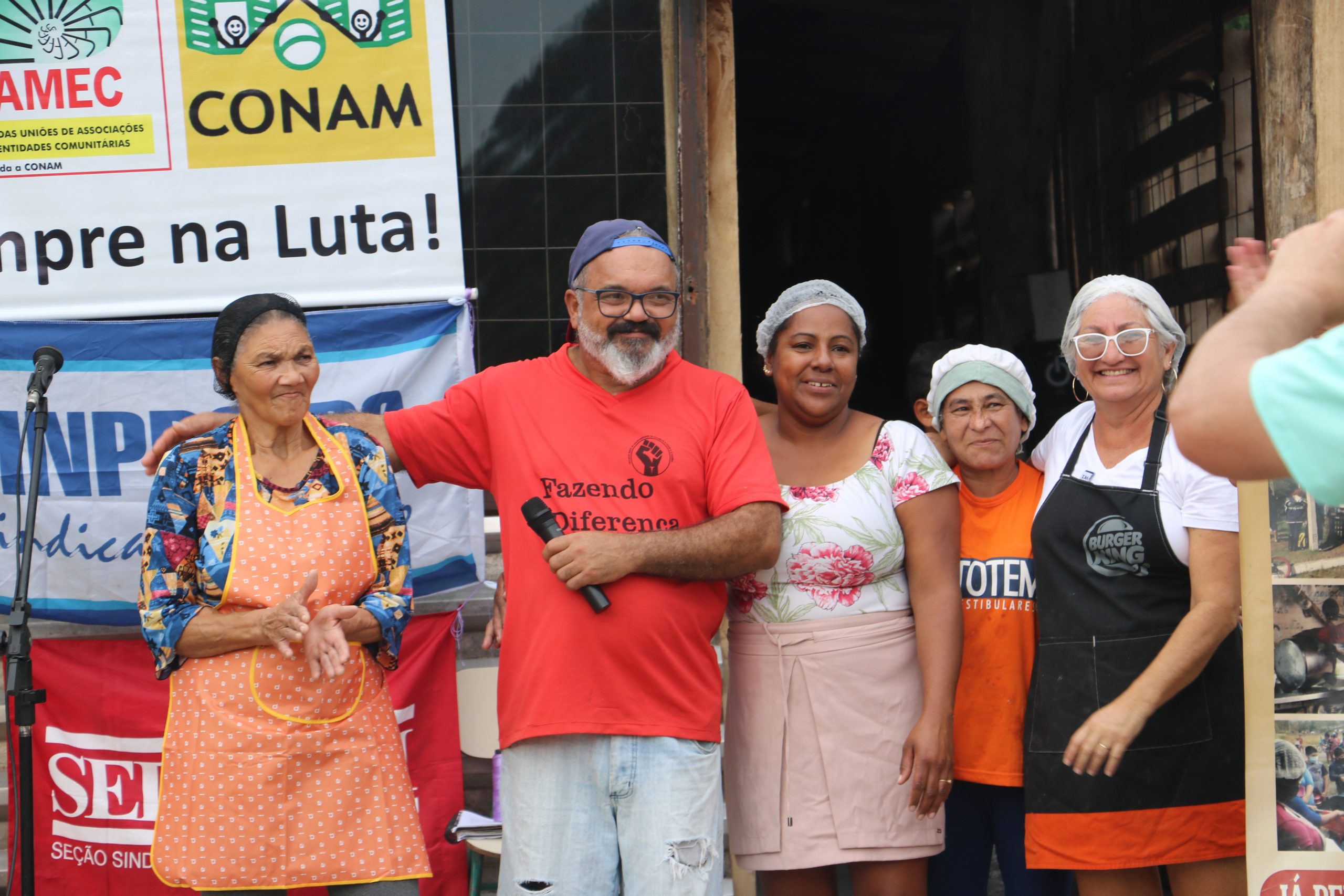 1° de maio é celebrado na Estação dos Ventos com união e resistência da classe trabalhadora e da comunidade