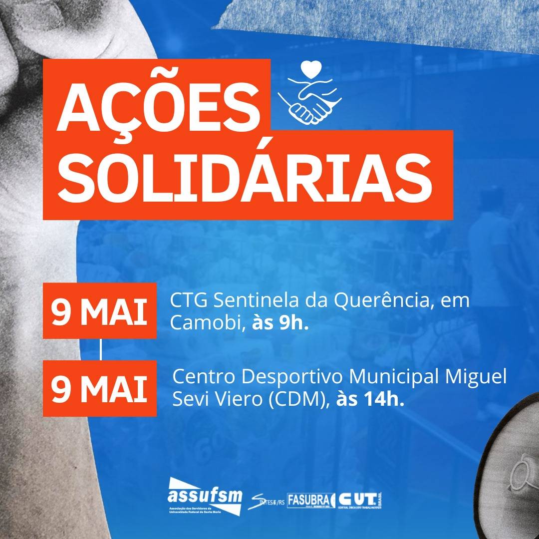 AGORA É GREVE: Reunião do CLG e Assembleia de Greve são suspensas nessa quinta; atividades solidárias são realizadas no dia