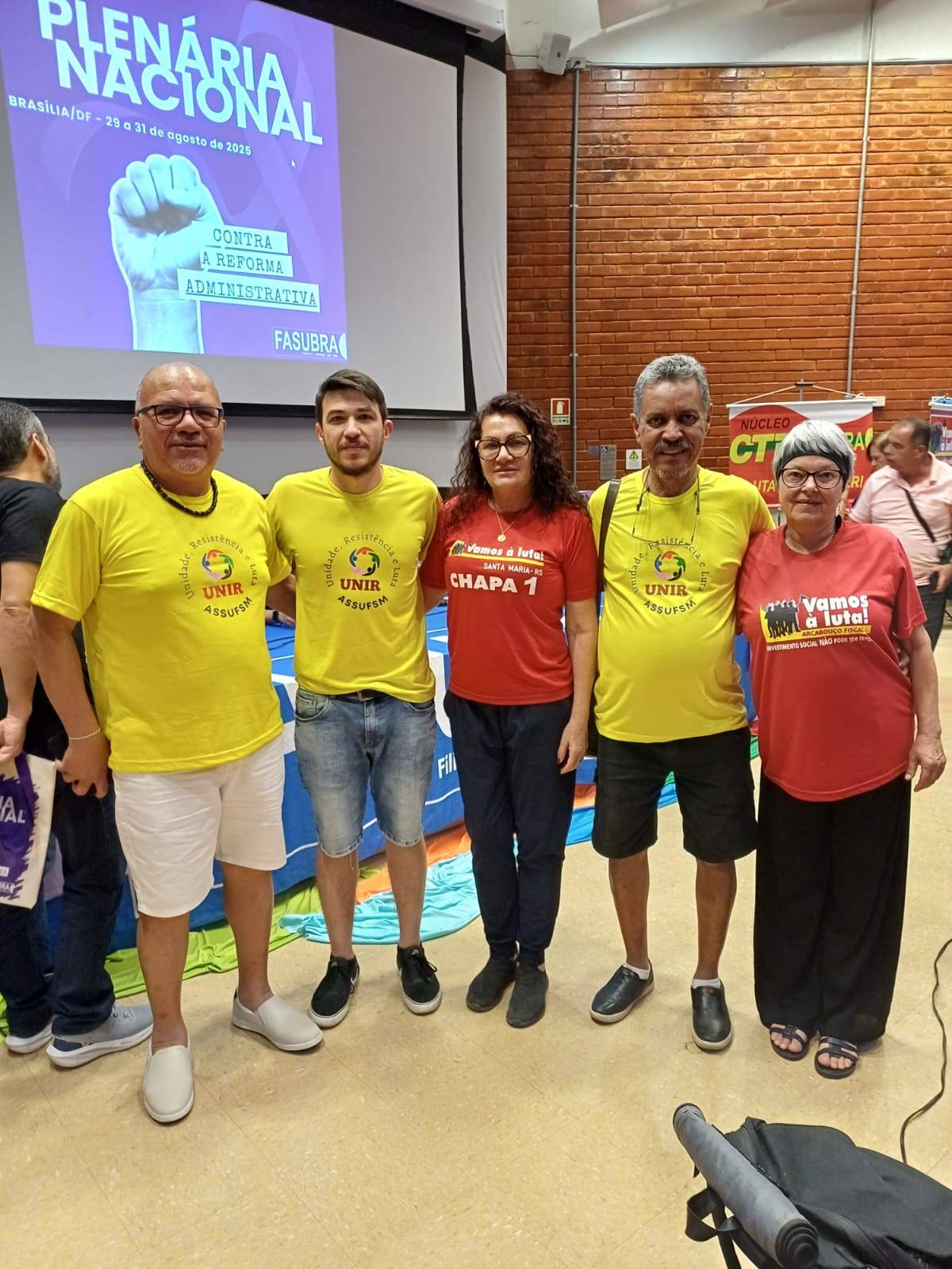 Plenária da Fasubra inicia nesta sexta (29), com participação da delegação da Assufsm