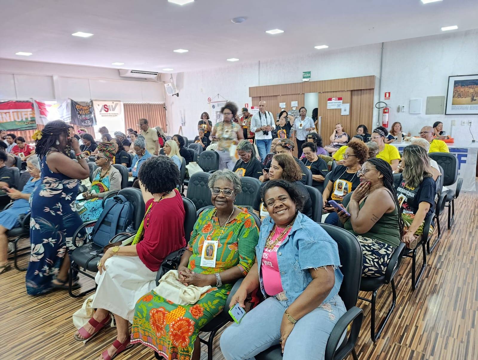 GT Políticas Sociais e Antirracistas da Assufsm participa do Encontro de Raça e Etnia da FASUBRA, em Brasília