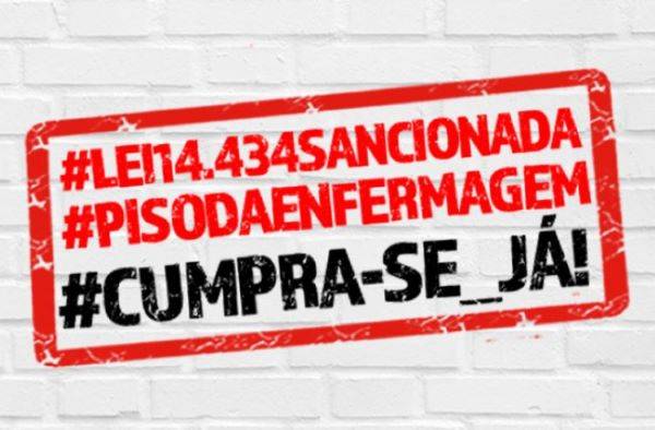Enfermeiros(as) podem parar no dia 9, caso STF não revogue suspensão da Lei do Piso em Audiência Virtual, que inicia nessa sexta-feira