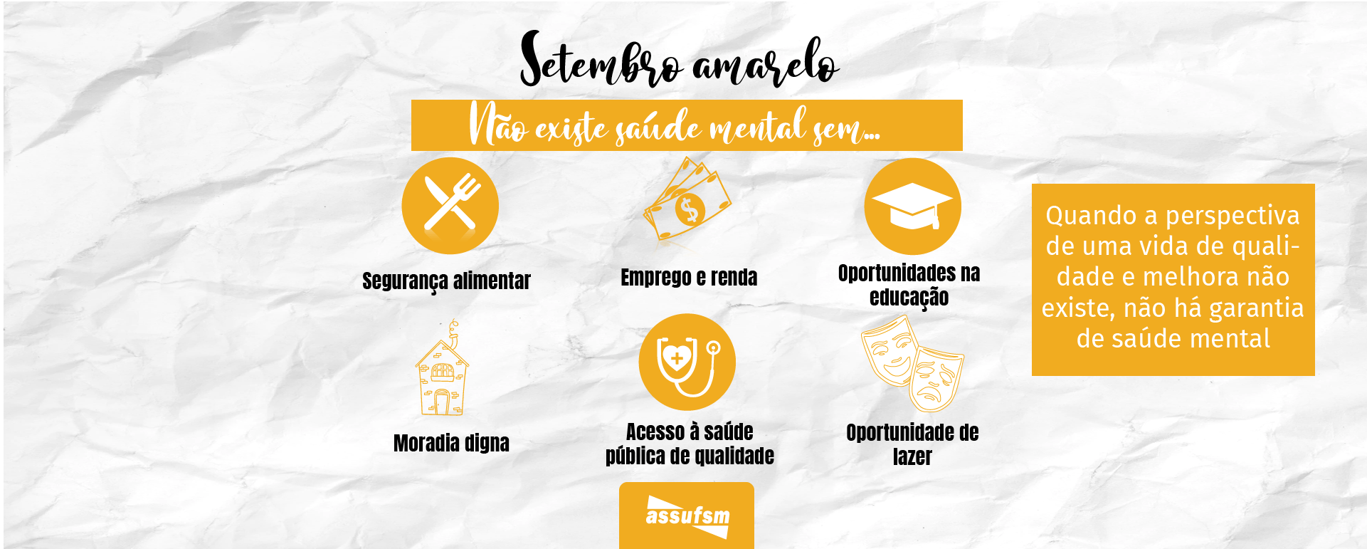 10/09 – Dia Mundial de Prevenção ao Suicídio