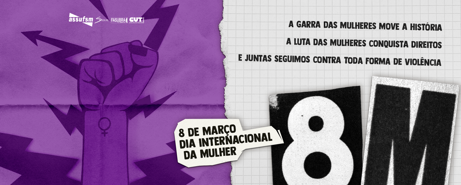 8M – Dia Internacional da Mulher