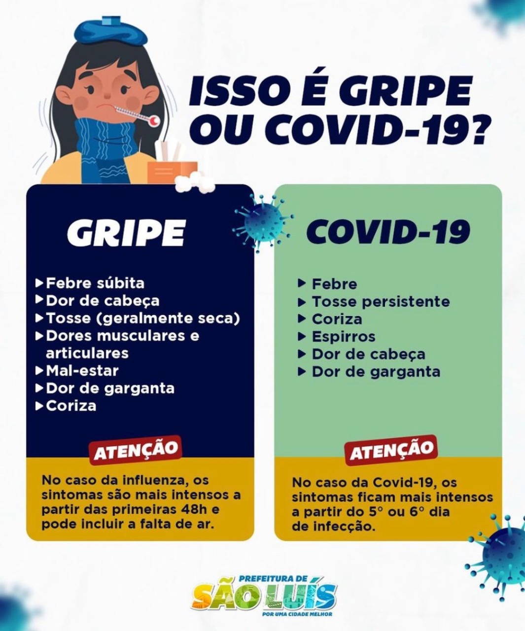 Prefeitura orienta a população sobre testes e a importância da vacinação contra a Covid-19