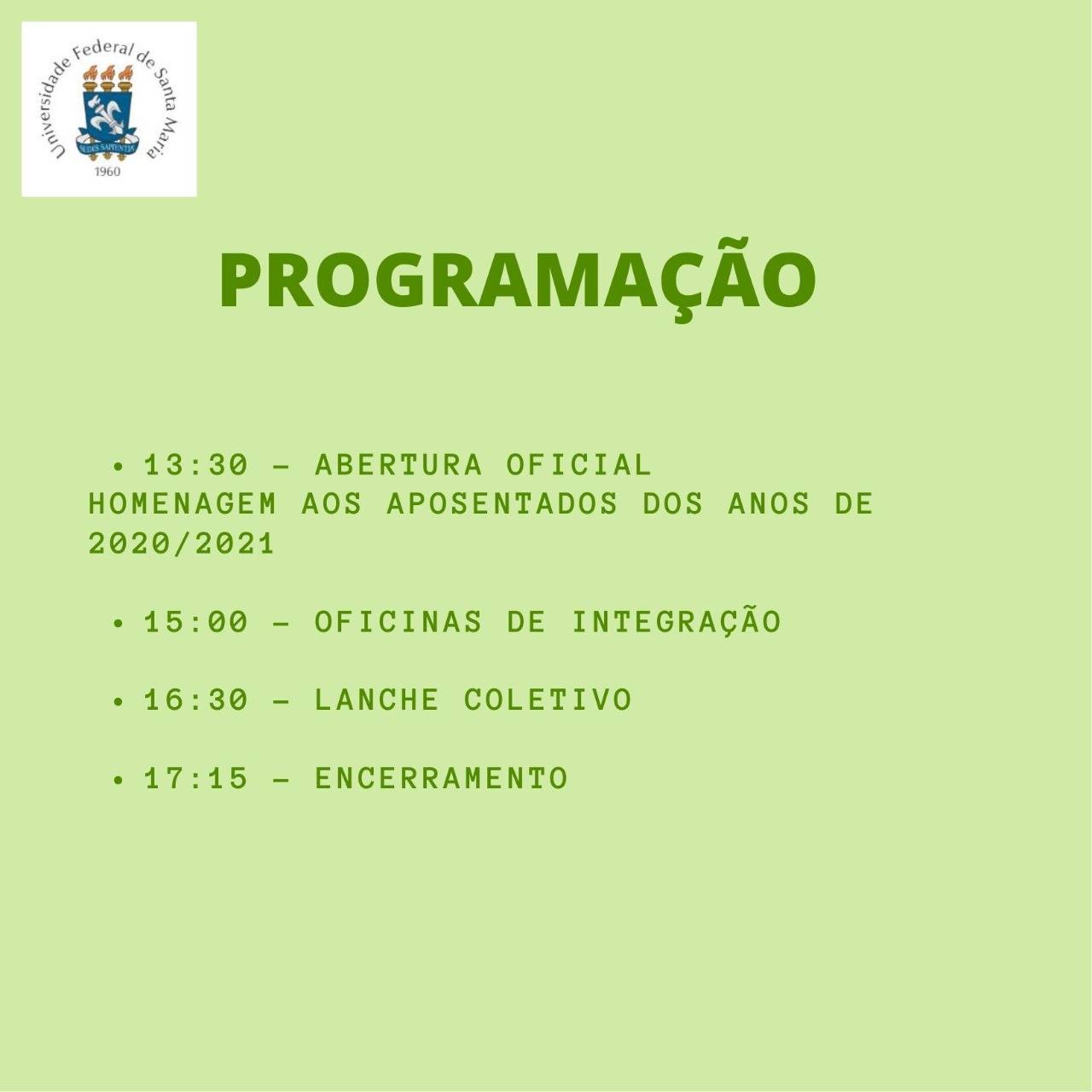 PROGEP promove IX Revivência com modificações no formato em 2022