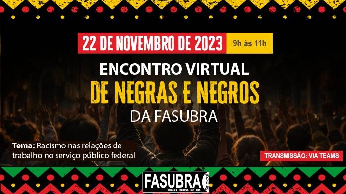 Encontro virtual de negros e negras da Fasubra