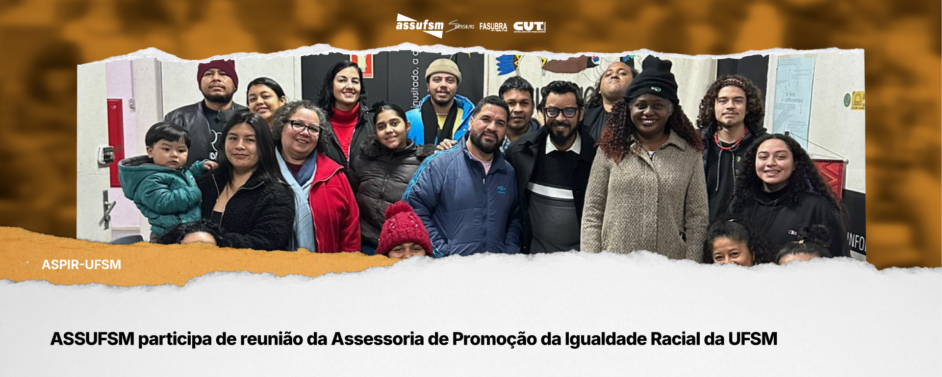 ASSUFSM participa de reunião da Assessoria de Promoção da Igualdade Racial da UFSM