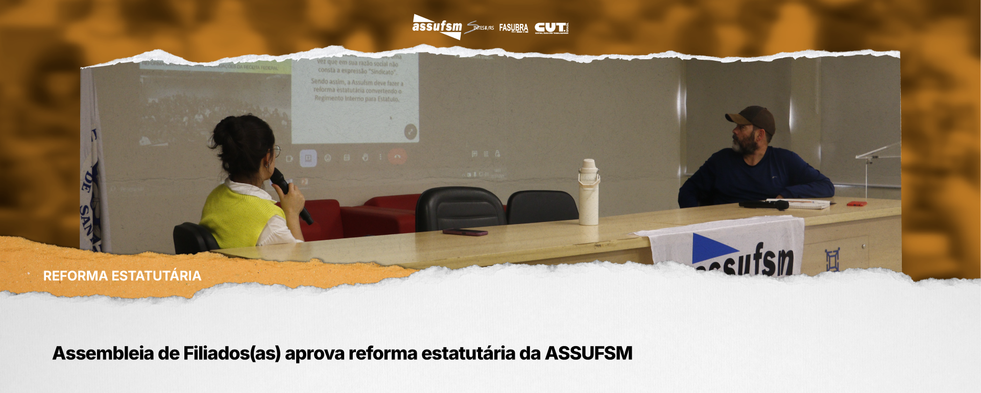 Assembleia de Filiados(as) aprova reforma estatutária da ASSUFSM