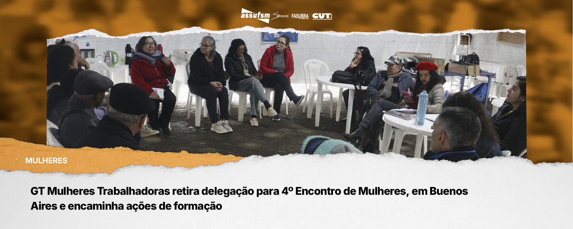GT Mulheres Trabalhadoras retira delegação para 4º Encontro de Mulheres, em Buenos Aires e encaminha ações de formação