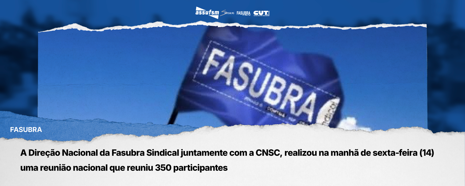 A Direção Nacional da Fasubra Sindical juntamente com a CNSC, realizou na manhã de sexta-feira (14) uma reunião nacional que reuniu 350 participantes