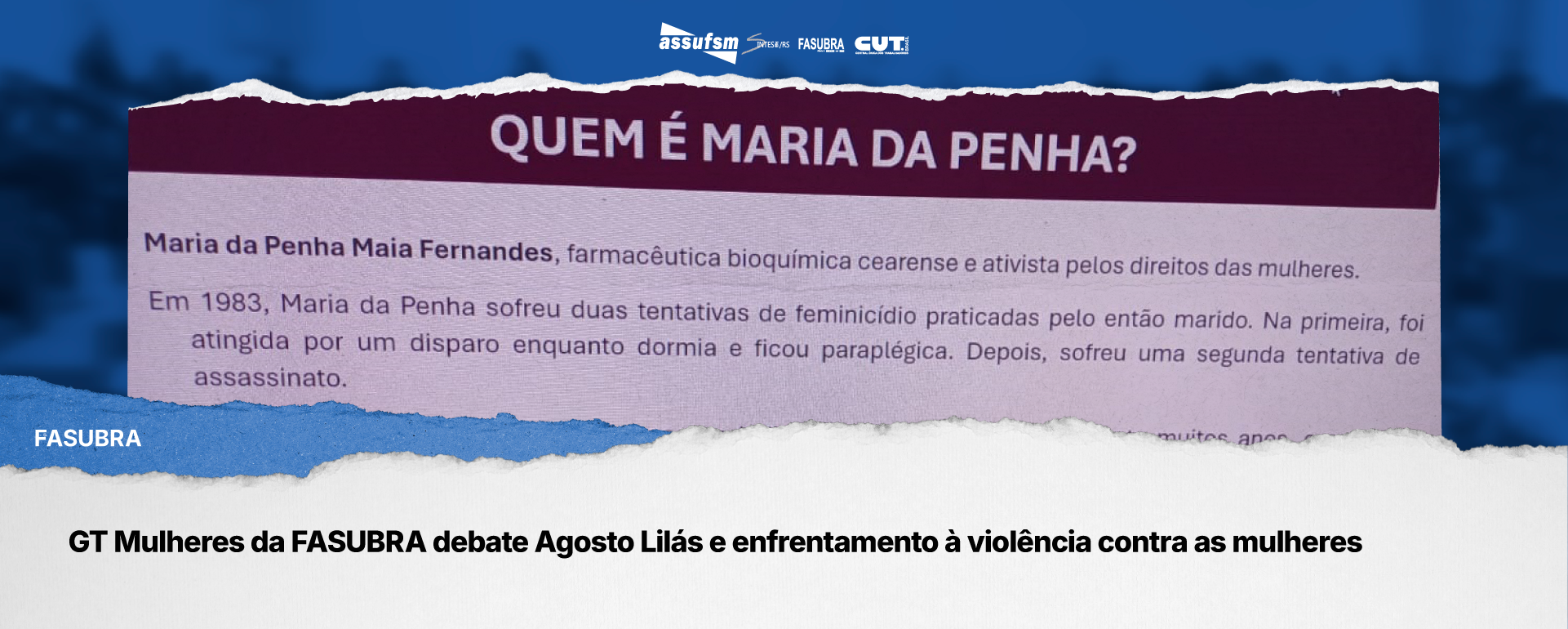 GT Mulheres da FASUBRA debate Agosto Lilás e enfrentamento à violência contra as mulheres