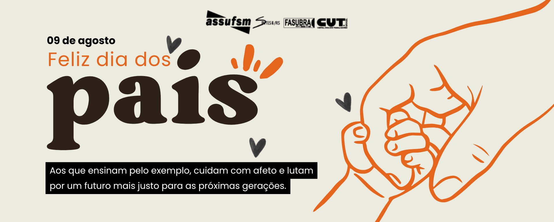 09 de agosto – Dia dos Pais