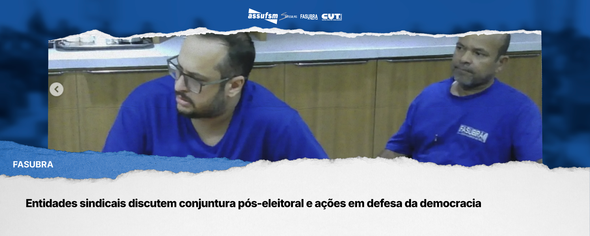 Entidades sindicais discutem conjuntura pós-eleitoral e ações em defesa da democracia