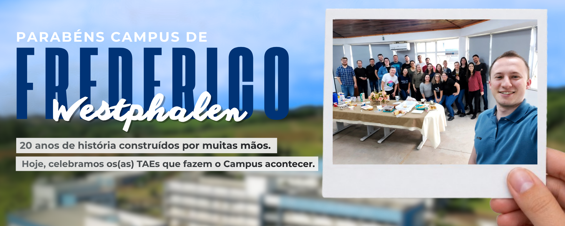 ASSUFSM parabeniza o Campus de Frederico Westphalen pelos seus 20 anos